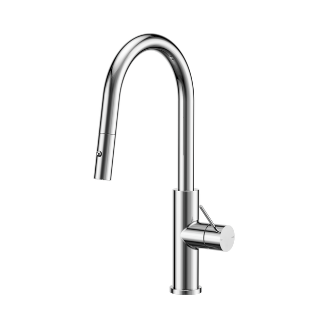 An image of Nero Tapware Mecca Smart Sensor Pull Out Kitchen Mixer Chrome