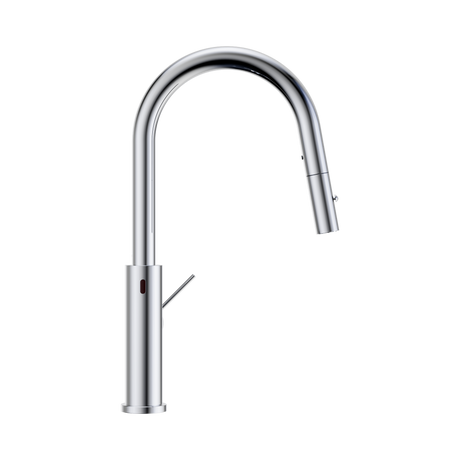 An image of Nero Tapware Mecca Smart Sensor Pull Out Kitchen Mixer Chrome