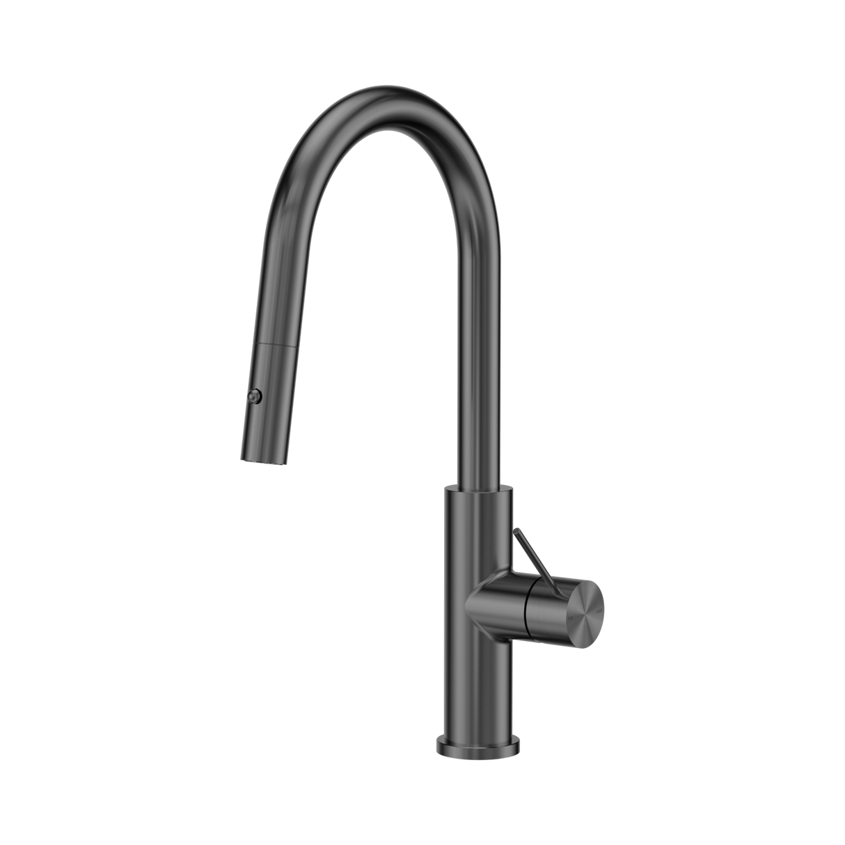 An image of Nero Tapware Mecca Smart Sensor Pull Out Kitchen Mixer Gun Metal