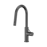 An image of Nero Tapware Mecca Smart Sensor Pull Out Kitchen Mixer Gun Metal
