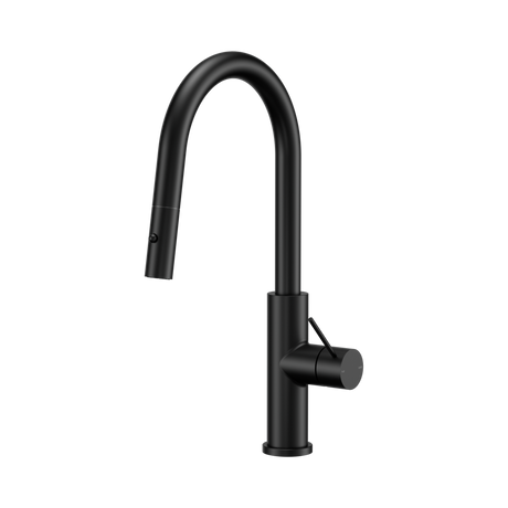 An image of Nero Tapware Mecca Smart Sensor Pull Out Kitchen Mixer Matte Black