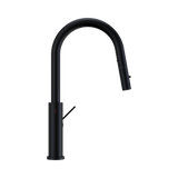 An image of Nero Tapware Mecca Smart Sensor Pull Out Kitchen Mixer Matte Black