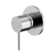 An image of Nero Tapware Mecca Shower Mixer 80mm Plate Chrome