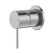 An image of Nero Tapware Mecca Shower Mixer 60mm Plate Chrome
