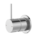 An image of Nero Tapware Mecca Shower Mixer 60mm Handle Up Plate Chrome