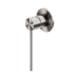 An image of Nero Tapware Mecca Care Shower Mixer Brushed Nickel