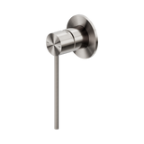 An image of Nero Tapware Mecca Care Shower Mixer Brushed Nickel