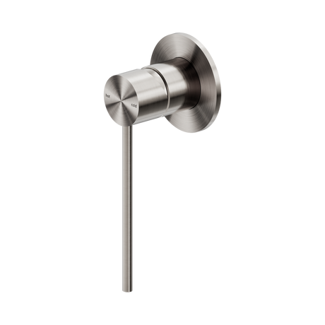 An image of Nero Tapware Mecca Care Shower Mixer Brushed Nickel