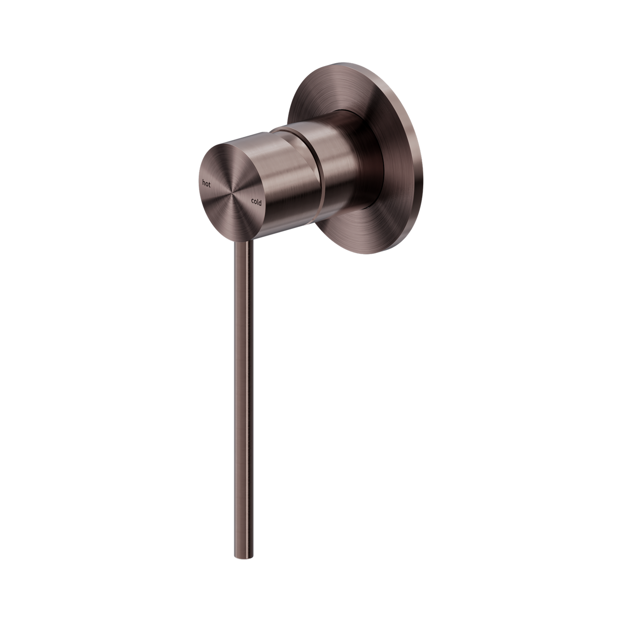 An image of Nero Tapware Mecca Care Shower Mixer Brushed Bronze
