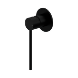 An image of Nero Tapware Mecca Care Shower Mixer Matte Black
