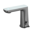 An image of Nero Tapware Claudia Sensor Mixer With White Top Display Gun Metal