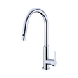 An image of Nero Tapware Pearl Pull Out Sink Mixer With Vegie Spray Function Chrome