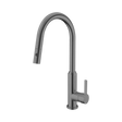 An image of Nero Tapware Pearl Pull Out Sink Mixer With Vegie Spray Function Gun Metal