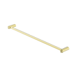 An image of Nero Tapware New Mecca Single Towel Rail 600mm Brushed Gold