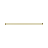 An image of Nero Tapware New Mecca Single Towel Rail 600mm Brushed Gold