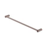 An image of Nero Tapware New Mecca Single Towel Rail 600mm Brushed Bronze