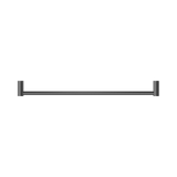 An image of Nero Tapware New Mecca Single Towel Rail 600mm Gun Metal