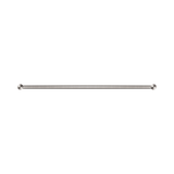 An image of Nero Tapware New Mecca Double Towel Rail 600mm Brushed Nickel