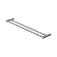 An image of Nero Tapware New Mecca Double Towel Rail 600mm Chrome