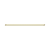 An image of Nero Tapware New Mecca Single Towel Rail 800mm Brushed Gold