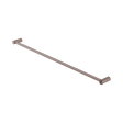 An image of Nero Tapware New Mecca Single Towel Rail 800mm Brushed Bronze