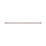 An image of Nero Tapware New Mecca Single Towel Rail 800mm Brushed Bronze