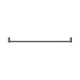 An image of Nero Tapware New Mecca Single Towel Rail 800mm Gun Metal