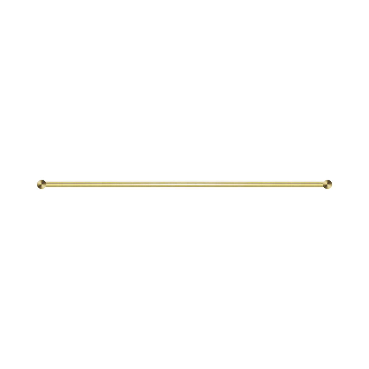 An image of Nero Tapware New Mecca Double Towel Rail 800mm Brushed Gold