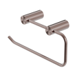 An image of Nero Tapware New Mecca Hand Towel Rail Brushed Bronze