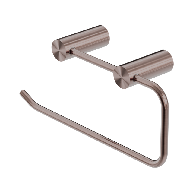 An image of Nero Tapware New Mecca Hand Towel Rail Brushed Bronze
