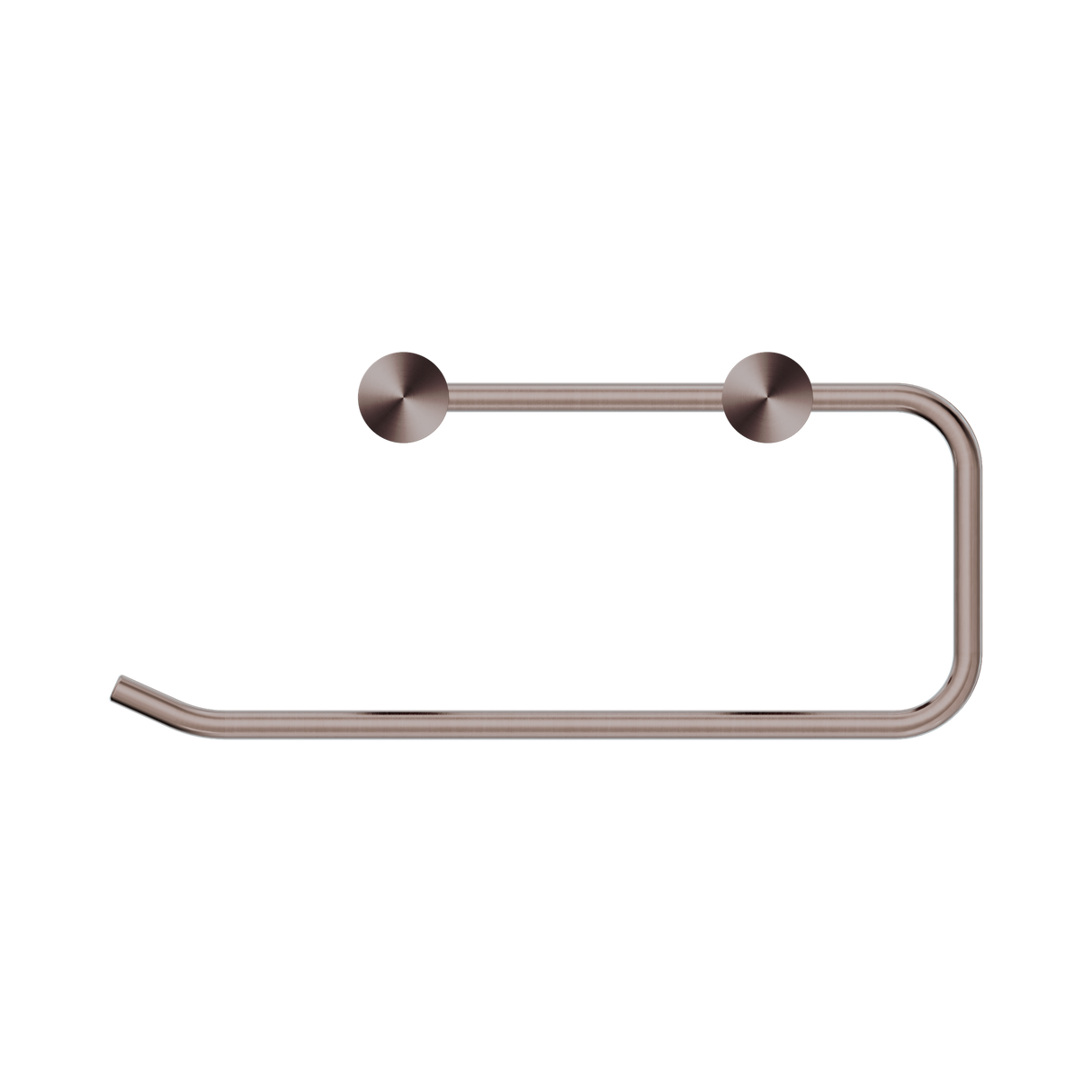 An image of Nero Tapware New Mecca Hand Towel Rail Brushed Bronze