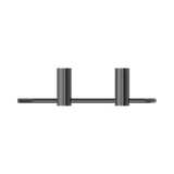 An image of Nero Tapware New Mecca Hand Towel Rail Gun Metal