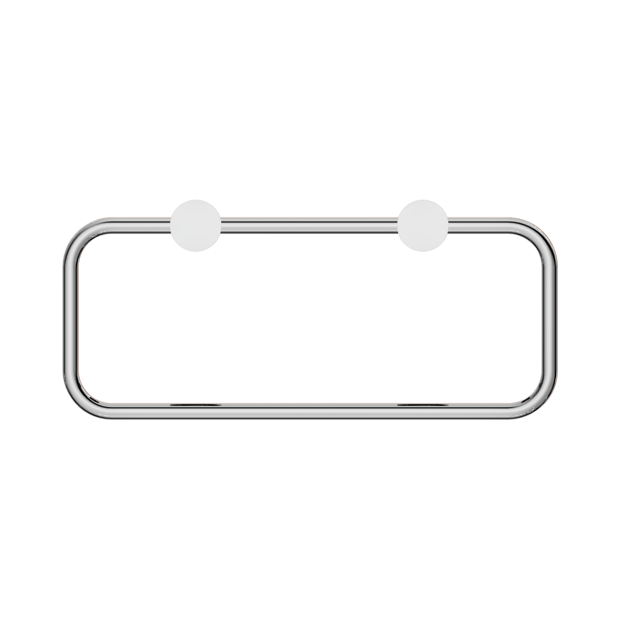 An image of Nero Tapware New Mecca Towel Ring Chrome
