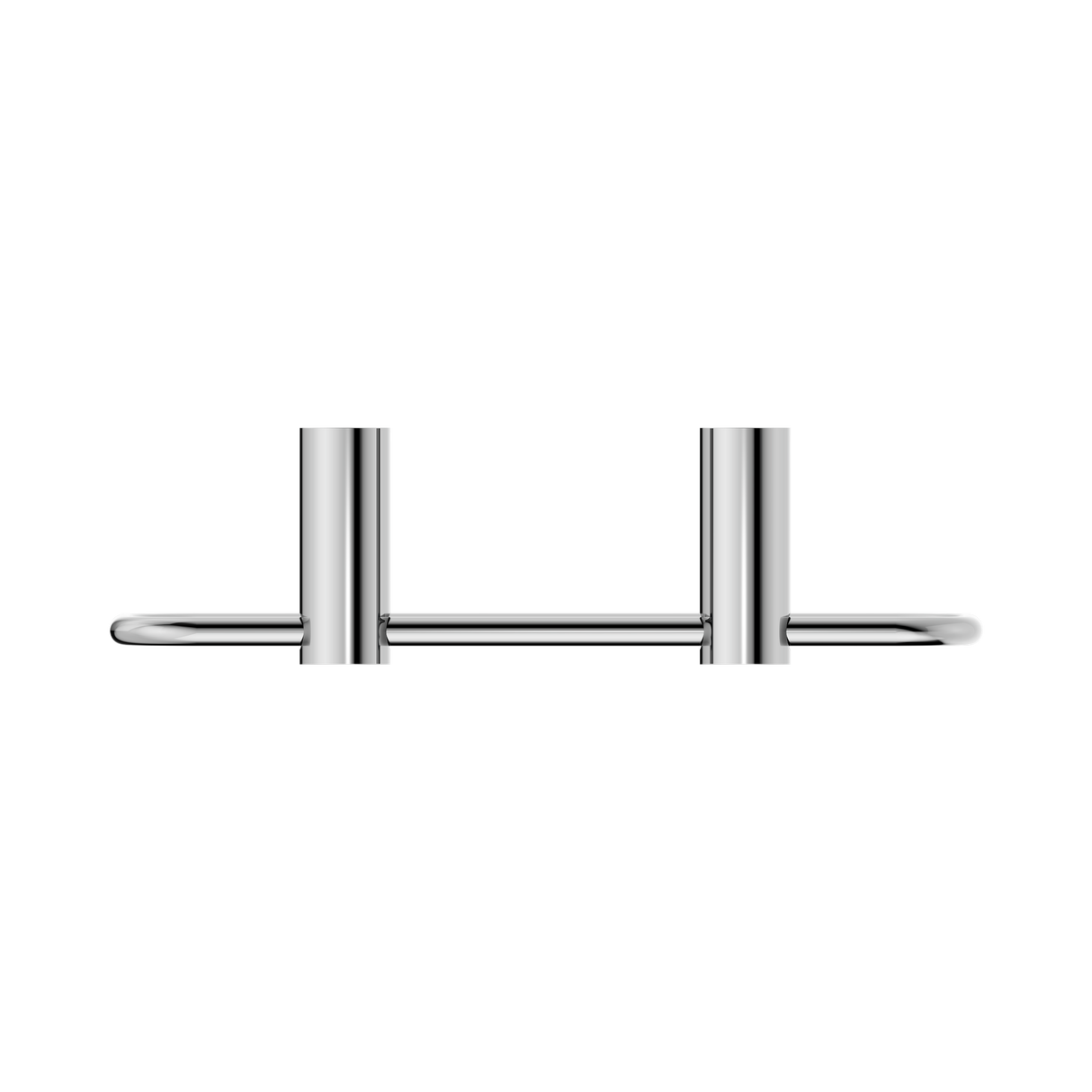 An image of Nero Tapware New Mecca Towel Ring Chrome