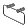 An image of Nero Tapware New Mecca Towel Ring Gun Metal