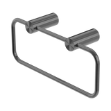 An image of Nero Tapware New Mecca Towel Ring Gun Metal