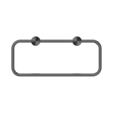 An image of Nero Tapware New Mecca Towel Ring Gun Metal