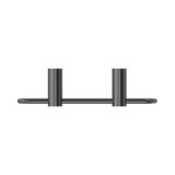 An image of Nero Tapware New Mecca Towel Ring Gun Metal