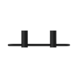 An image of Nero Tapware New Mecca Towel Ring Matte Black