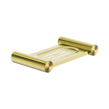 An image of Nero Tapware New Mecca Soap Dish Holder Brushed Gold