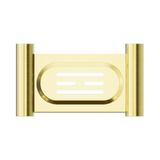 An image of Nero Tapware New Mecca Soap Dish Holder Brushed Gold