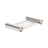 An image of Nero Tapware New Mecca Soap Dish Holder Brushed Nickel