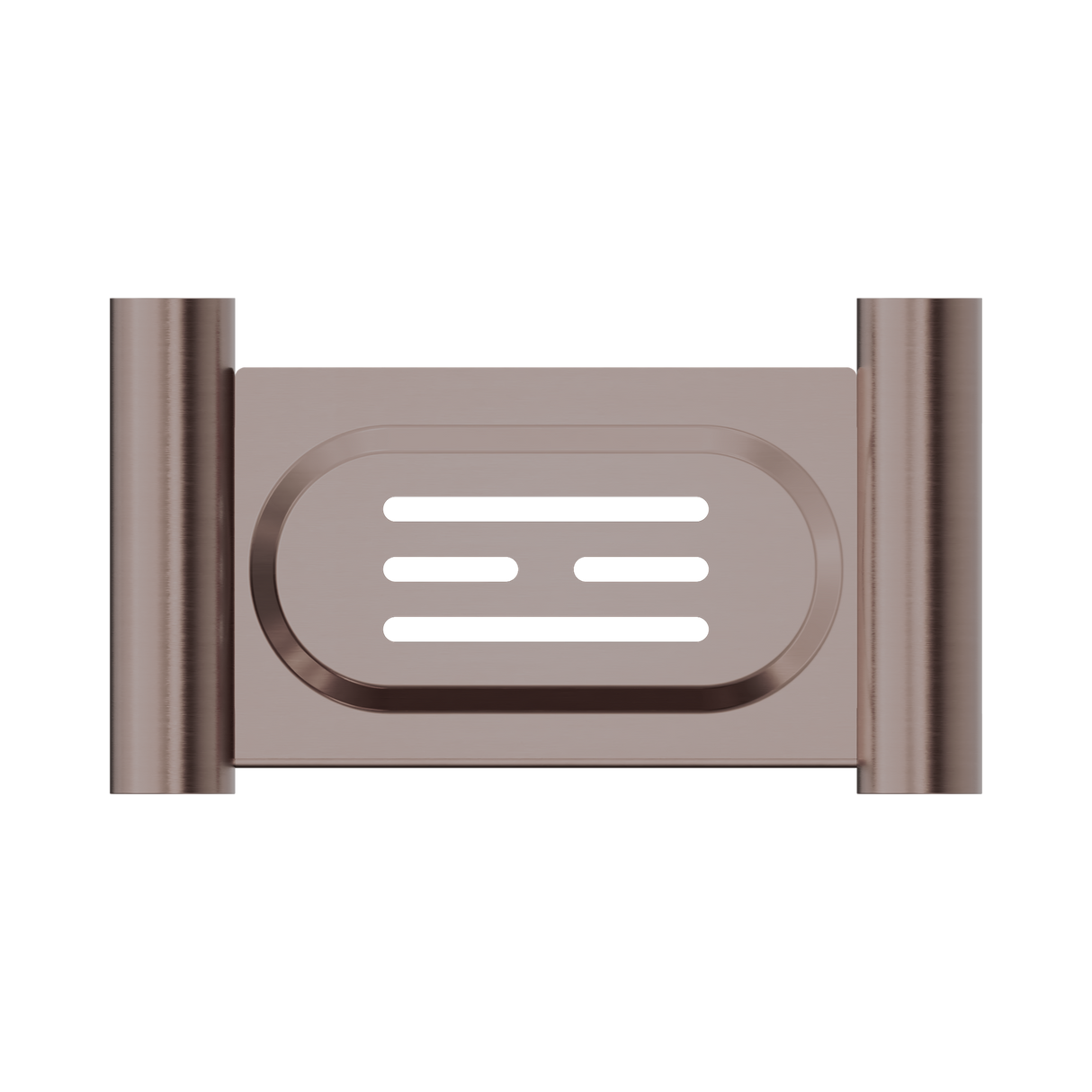 An image of Nero Tapware New Mecca Soap Dish Holder Brushed Bronze