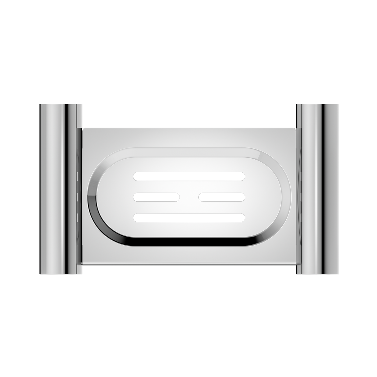 An image of Nero Tapware New Mecca Soap Dish Holder Chrome