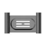 An image of Nero Tapware New Mecca Soap Dish Holder Gun Metal