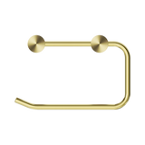 An image of Nero Tapware New Mecca Toilet Roll Holder Brushed Gold