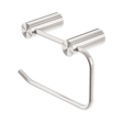 An image of Nero Tapware New Mecca Toilet Roll Holder Brushed Nickel