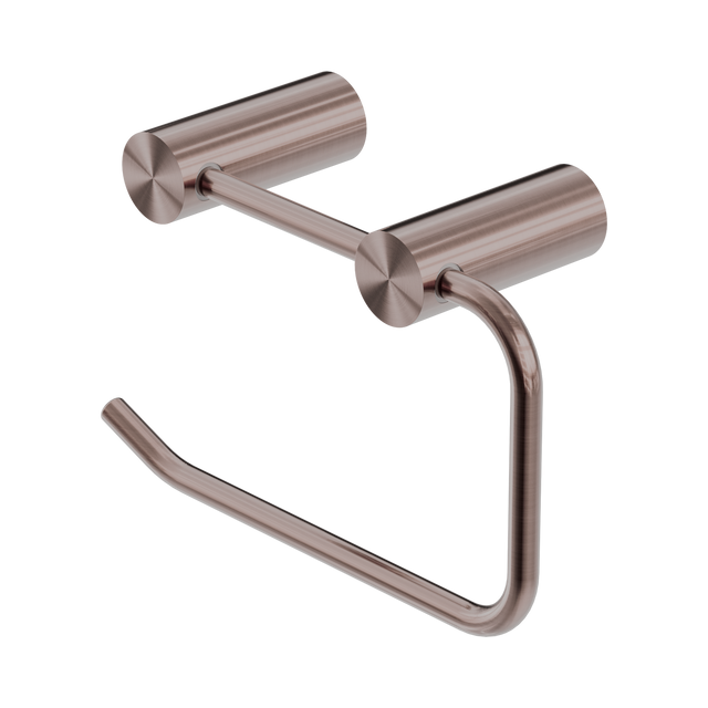 An image of Nero Tapware New Mecca Toilet Roll Holder Brushed Bronze