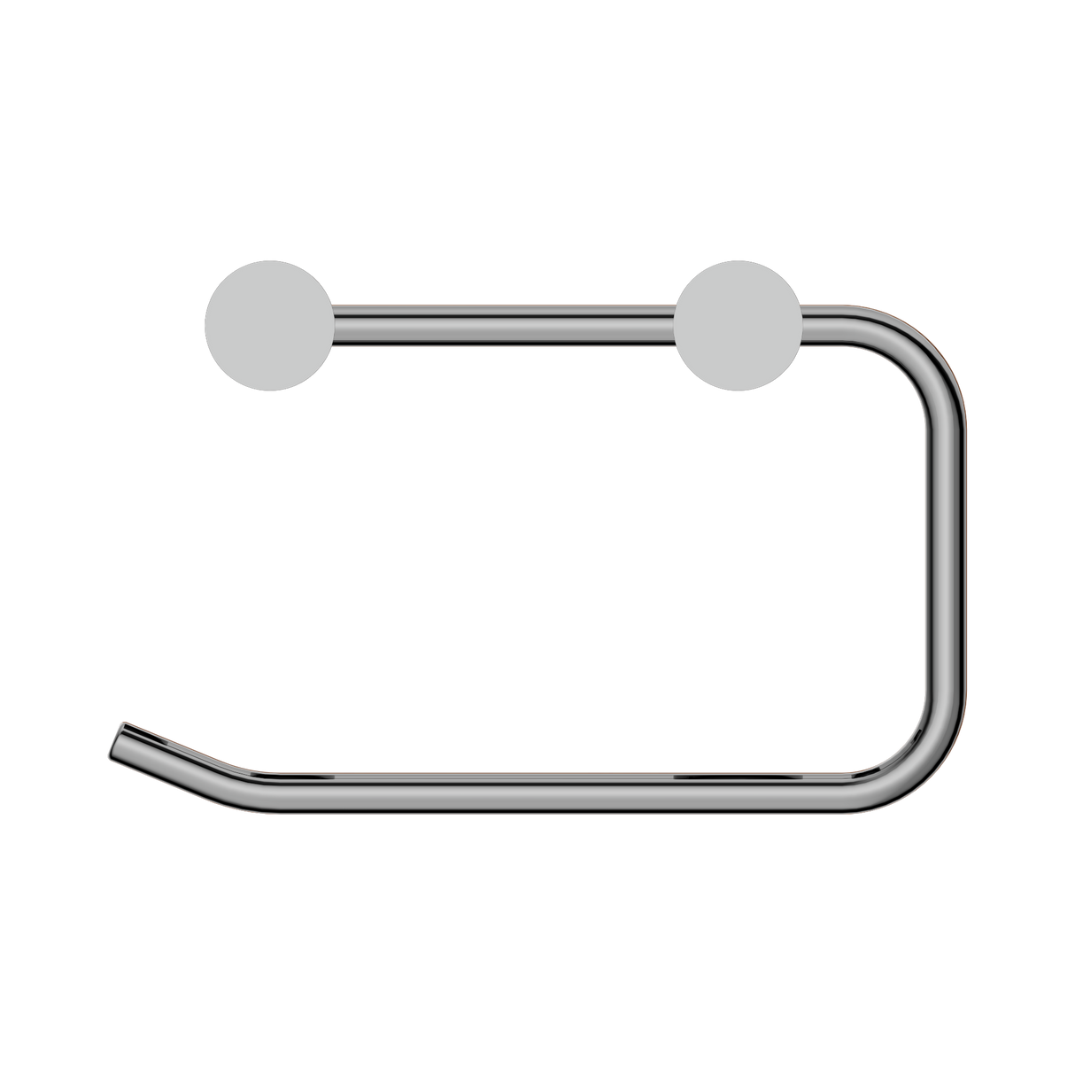 An image of Nero Tapware New Mecca Toilet Roll Holder Chrome