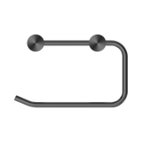 An image of Nero Tapware New Mecca Toilet Roll Holder Gun Metal